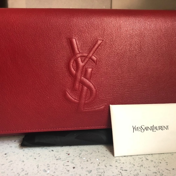 ysl large clutch